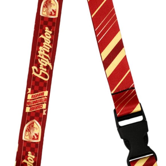 Harry Potter Mini Hedwig Backpack with Charm and Gryffindor Lanyard ID Holder